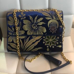 Tory Burch Fleming Embroidered Bag
